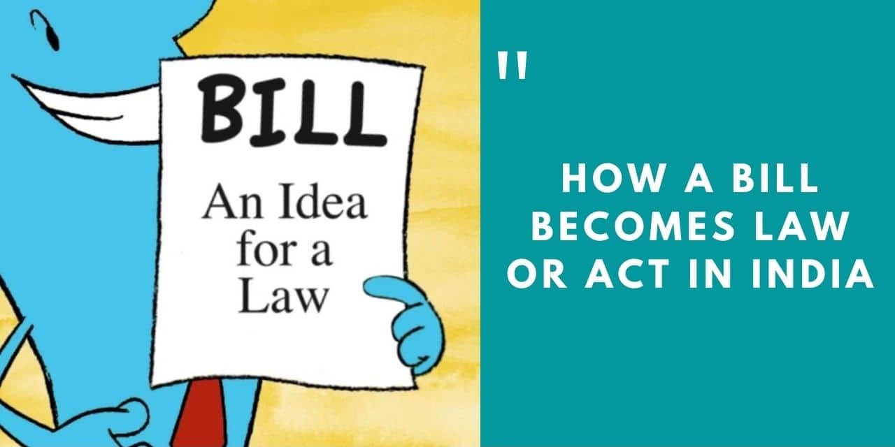5 stages of a bill becoming a law